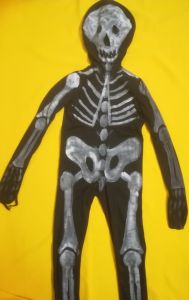 Kids Costumes to Hire - Skeleton Onesie - child